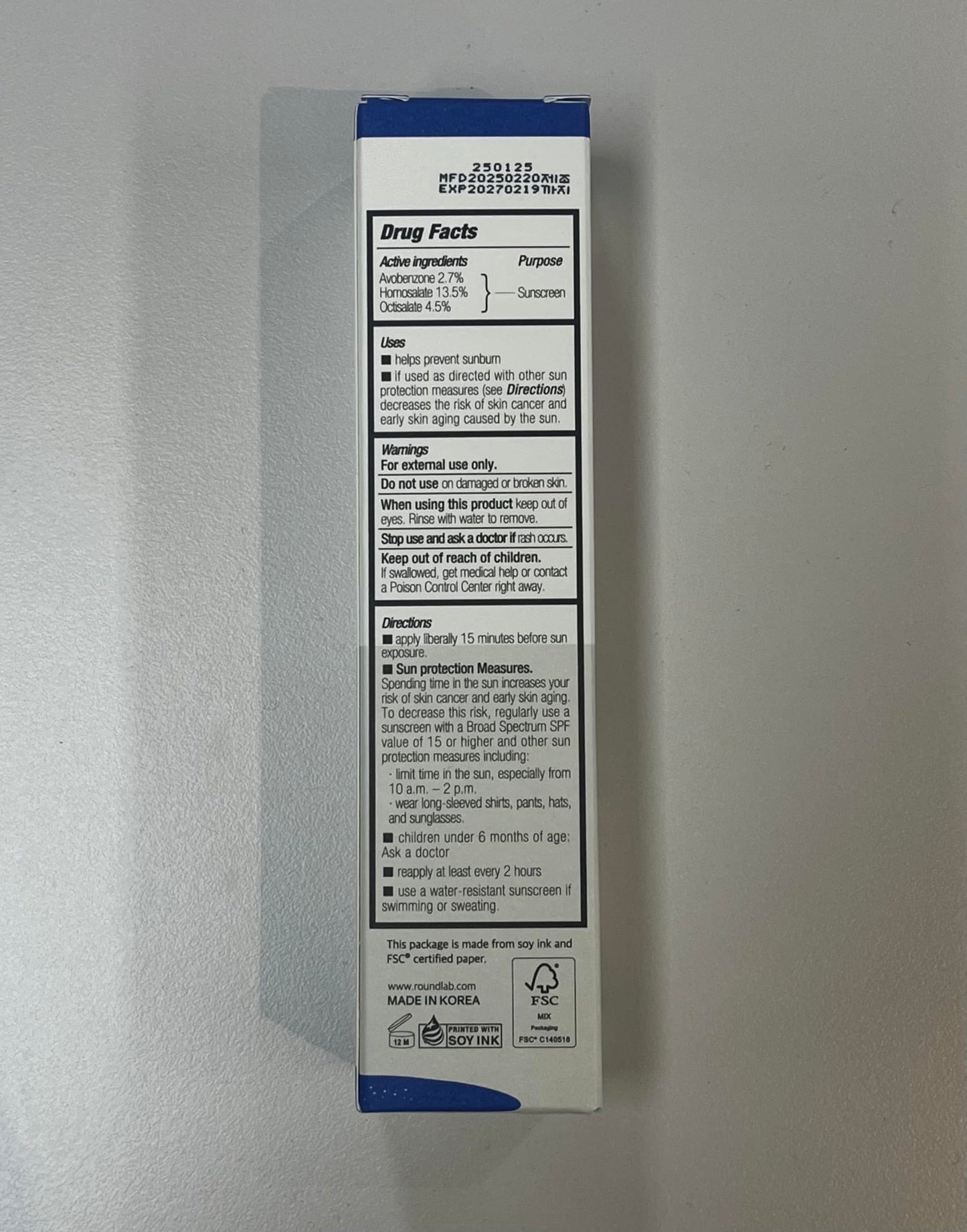 ROUND LAB Birch Juice Moisturizing UV LOCK SPF 45 Broadspectrum 1+1 (2-pack), Hydrating Lotion-like Lightweight Glow Sunscreen for Sensitive Skin, No White Cast, Fragrance-Free, Korean Sunscreen