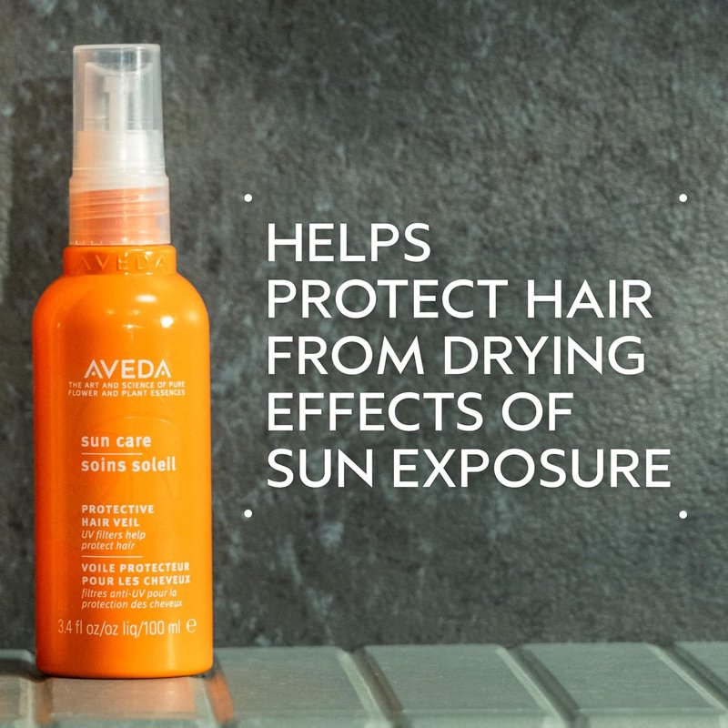 Aveda Sun Care Protective Hair Veil - UV Defense Hair Mist for All Hair Types | 3.4 Fl Oz