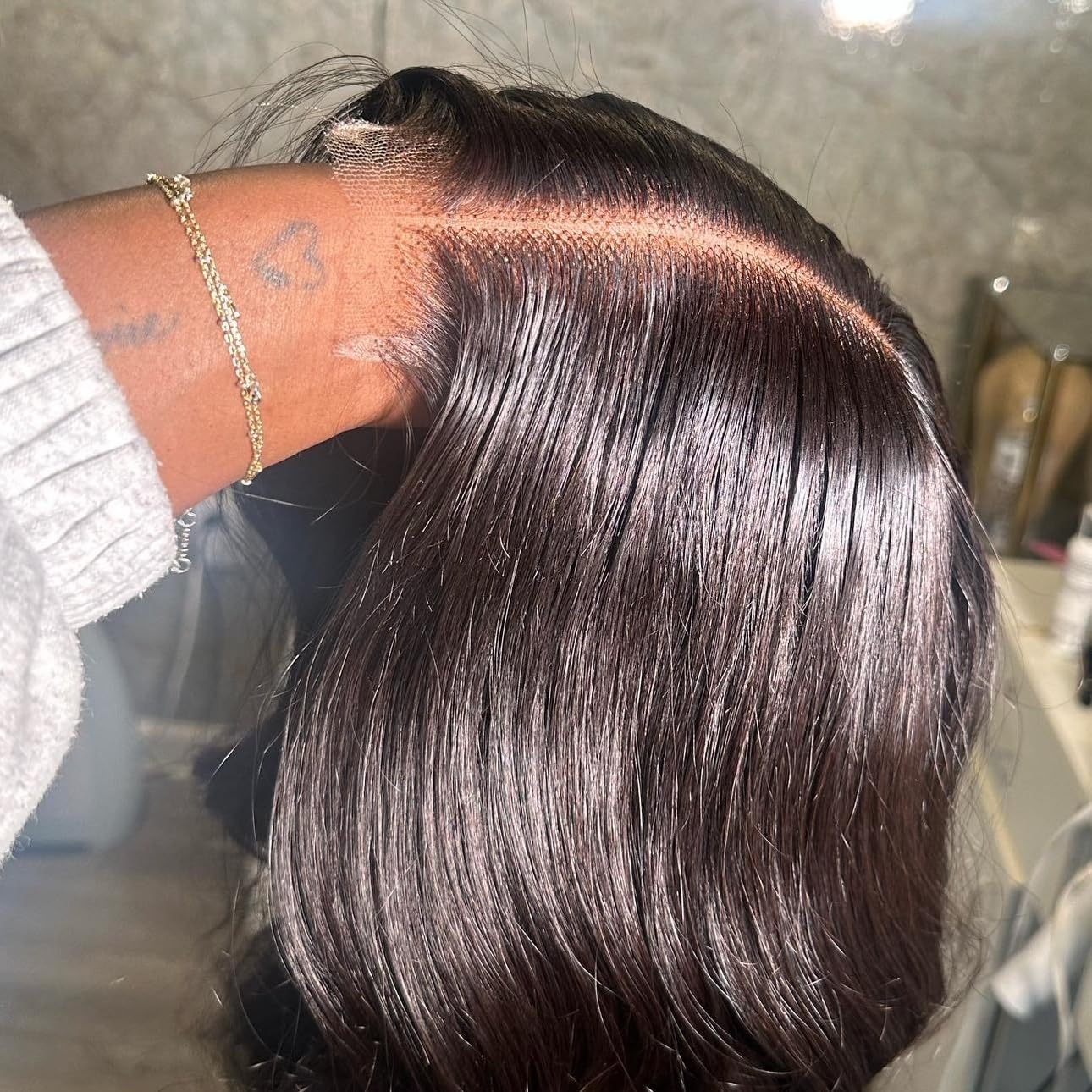 SKINLIKE Real HD Swiss Lace Closure Human Hair 2x6 Lace Closure with Clean Hairline Much More Density Full Cuticle Aligned Brazilian Human Hair Body Wave Style (14inch, HD BW 2x6 lace closure)