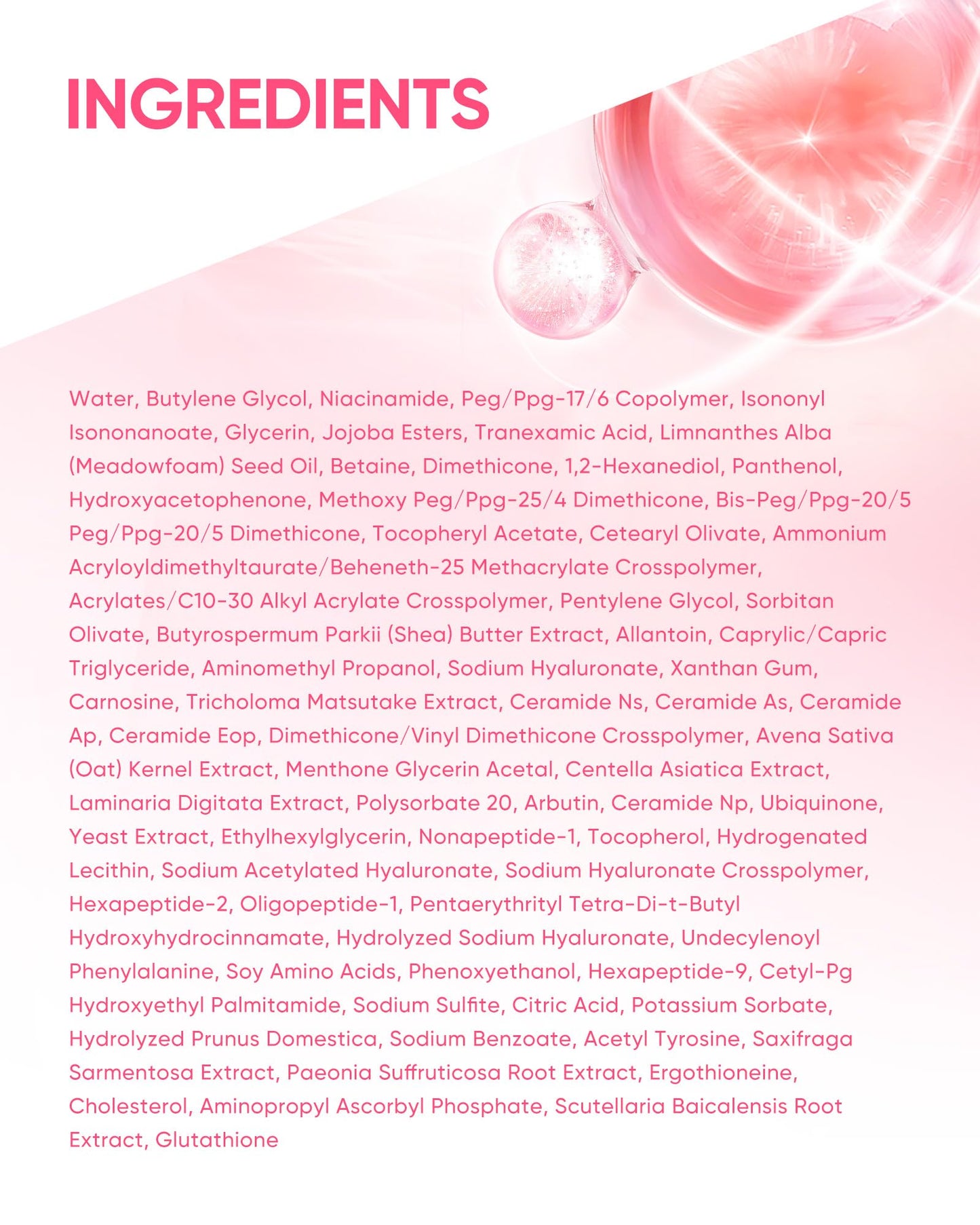 Niacinamide Brightening Cream,Fades Dark Spots, Evens Skin Tone, Tranexamic Acid, α-Arbutin, 5X Ceramides, Centella Asiatica, Suitable for Oil and Acne-prone skin, 2.82 OZ / 80g
