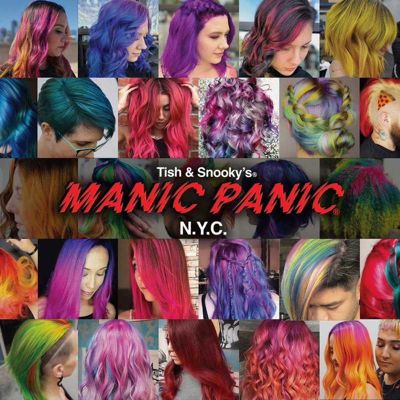 MANIC PANIC Vampire Red Hair Color - Amplified - (2PK) Semi Permanent Hair Dye - Deep Blood Red Color Can Give Burgundy Tones To Unbleached Hair - For Dark, Light Hair - Vegan, PPD & Ammonia Free