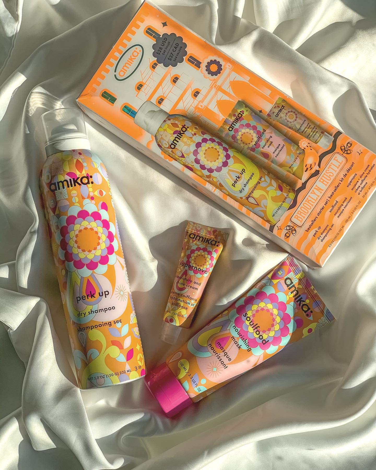 amika Brooklyn Hustle Haircare Bestsellers Starter Set