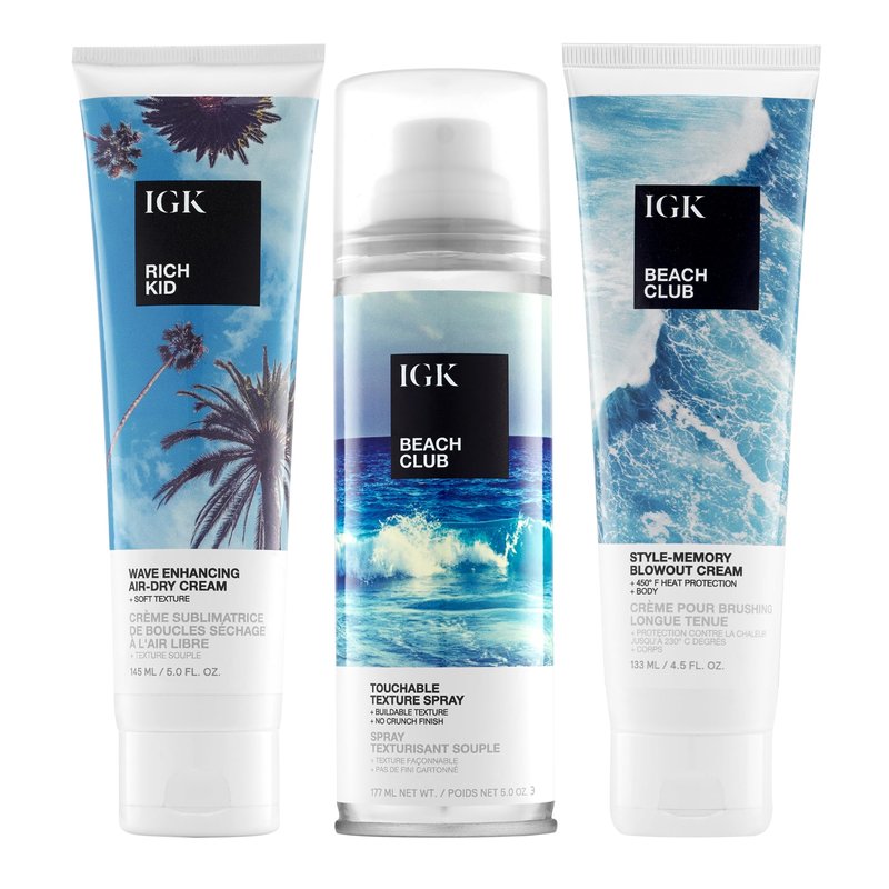 IGK Effortless Texture Trio Kit