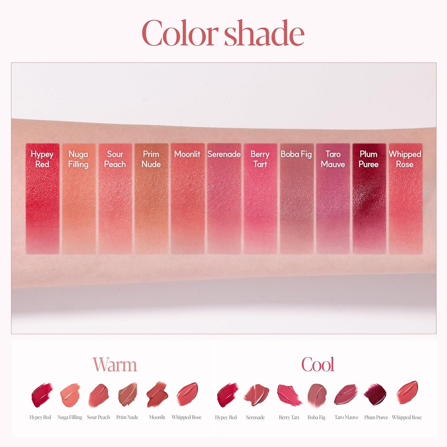 Espoir Couture Lip Tint - Smudge-Proof Blur Lip Stain | Soft, Creamy Texture, Vegan, 0.14 oz