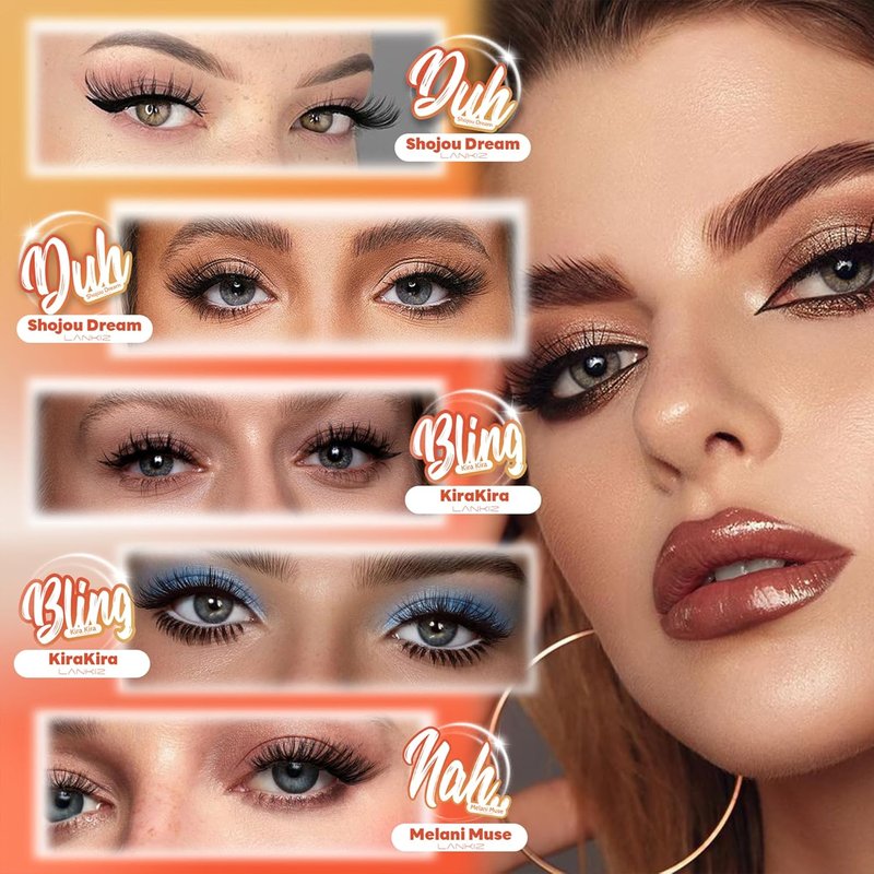 Lash Extension Kit - DIY 40D & 50D C Curl Natural False Lashes | 280 Pcs Individual Eyelash Clusters with Waterproof Bond & Seal Glue