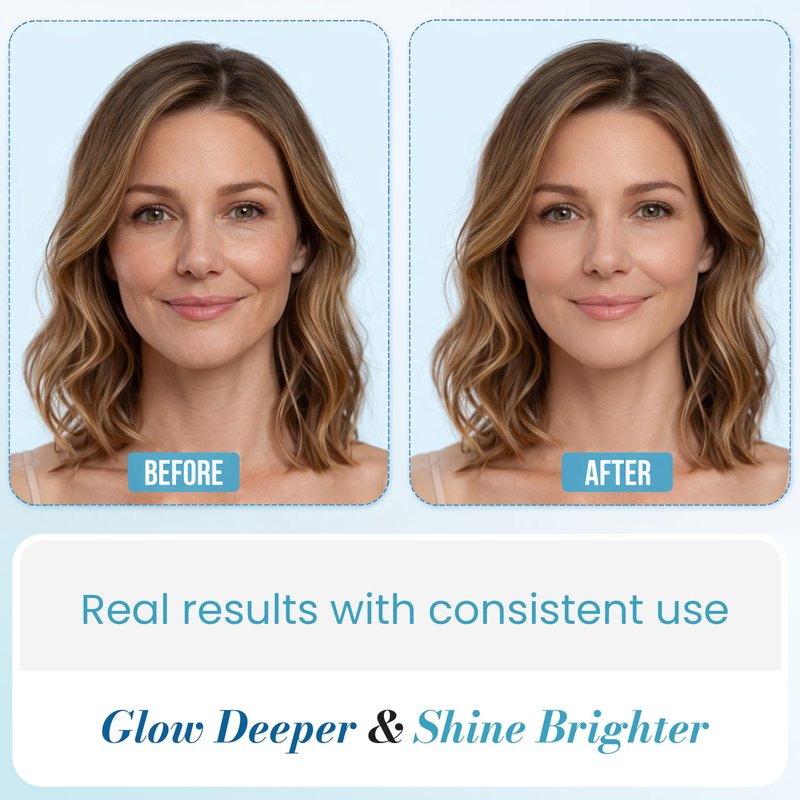 Blue Copper Peptide Serum Capsules for Face - Anti-Aging GHK-Cu Brightening Capsules with Hyaluronic Acid & Peptides for Wrinkle Reduction- Individual Sealed facial capsule for Glowing & Youthful Skin