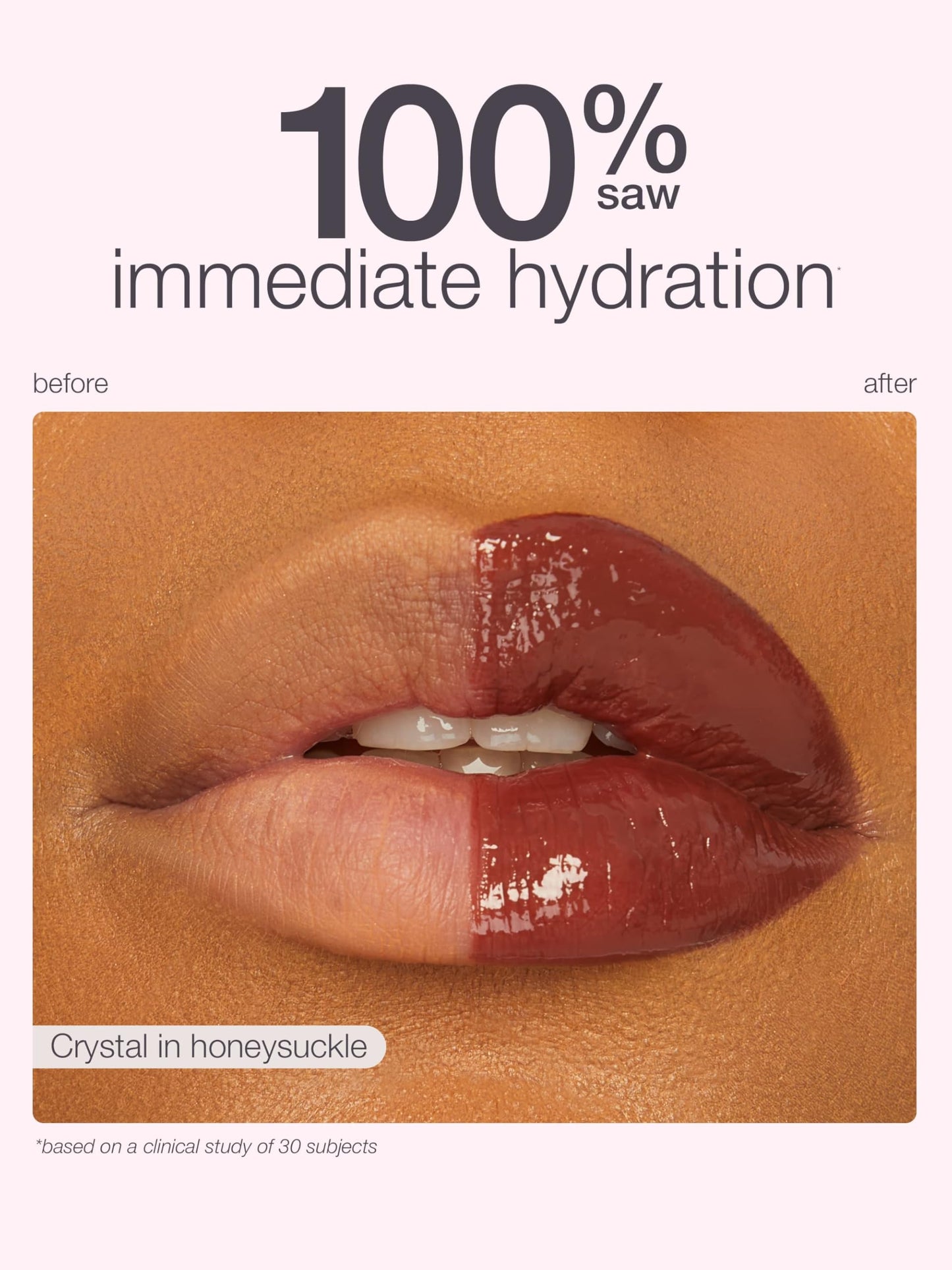 tarte maracuja juicy lip plump – Hydrating & Volumizing Lip Plumper Gloss Balm with Nourishing Hyaluronic Acid, Plumps & Moisturizes, Vegan & Cruelty-Free, full size, honeysuckle