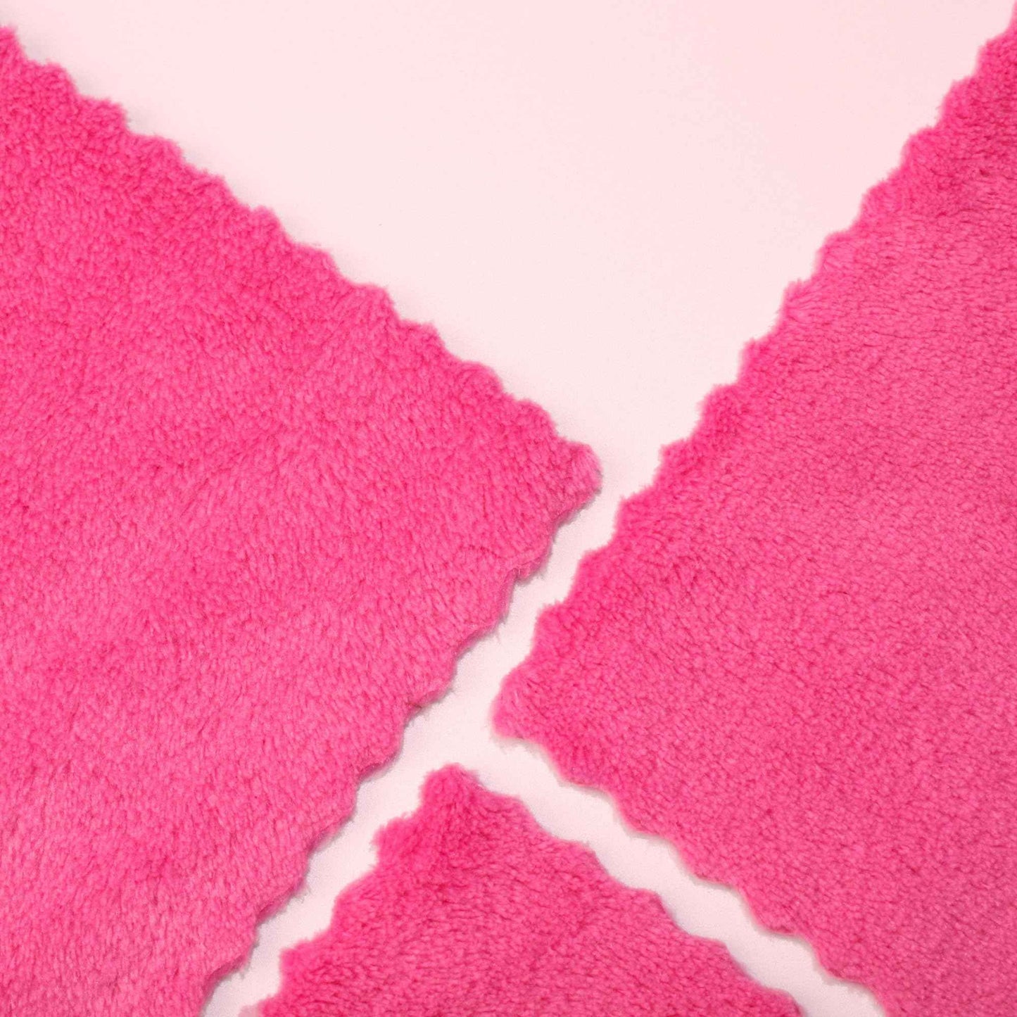 ERASE YOUR FACE Makeup Remover Cloths Box Set - Reusable Microfiber Face Towels to Cleanse & Remove Makeup - Water Activated, Dual-Sided Design for Easy Use - Pink (10 Count)