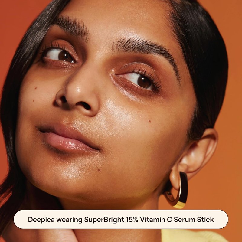 Live Tinted Superbright Vitamin C Face Serum Stick - Brightens Uneven Skin Tone & Targets Fine Lines | 0.5 oz / 15g
