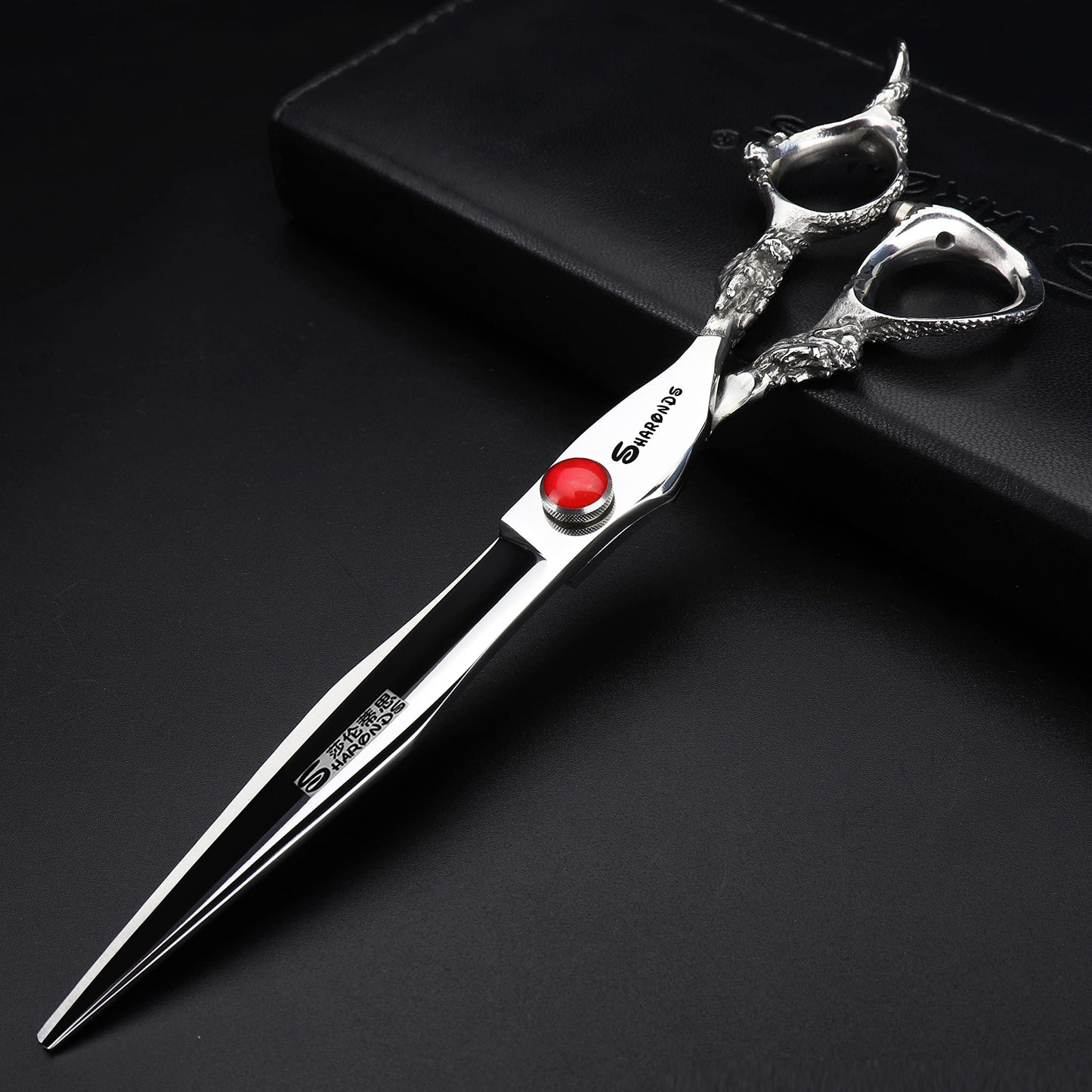 Super Sharp Hair Scissors 6/7/7.5/8/9 Inch, Providing a Stable Feeling.. (8 inch -E)