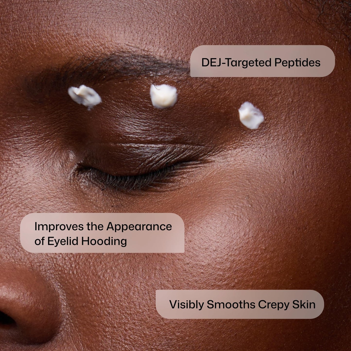 Revision Skincare D·E·J Eye Cream®, Clinically Proven to Reduce Under-Eye Fine Lines and Wrinkles with Peptides and Hyaluronic Acid for a Firmer, Smoother Eye Area, 0.5 fl oz Applicator