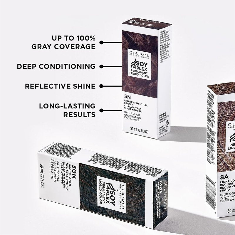 Clairol Professional Permanent Liquicolor - Medium/Dark Blonde Hair Color | 100% Gray Coverage