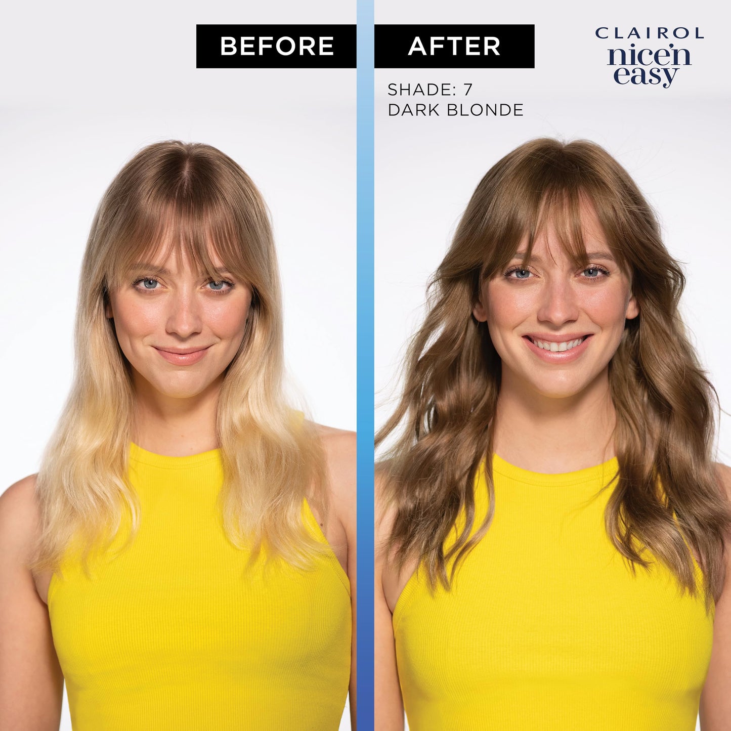 Clairol Nice'n Easy Permanent Hair Dye, 8R Medium Reddish Blonde | 100% Gray Coverage | Long‑Lasting, Natural‑Looking Color & Shine | Pack of 3