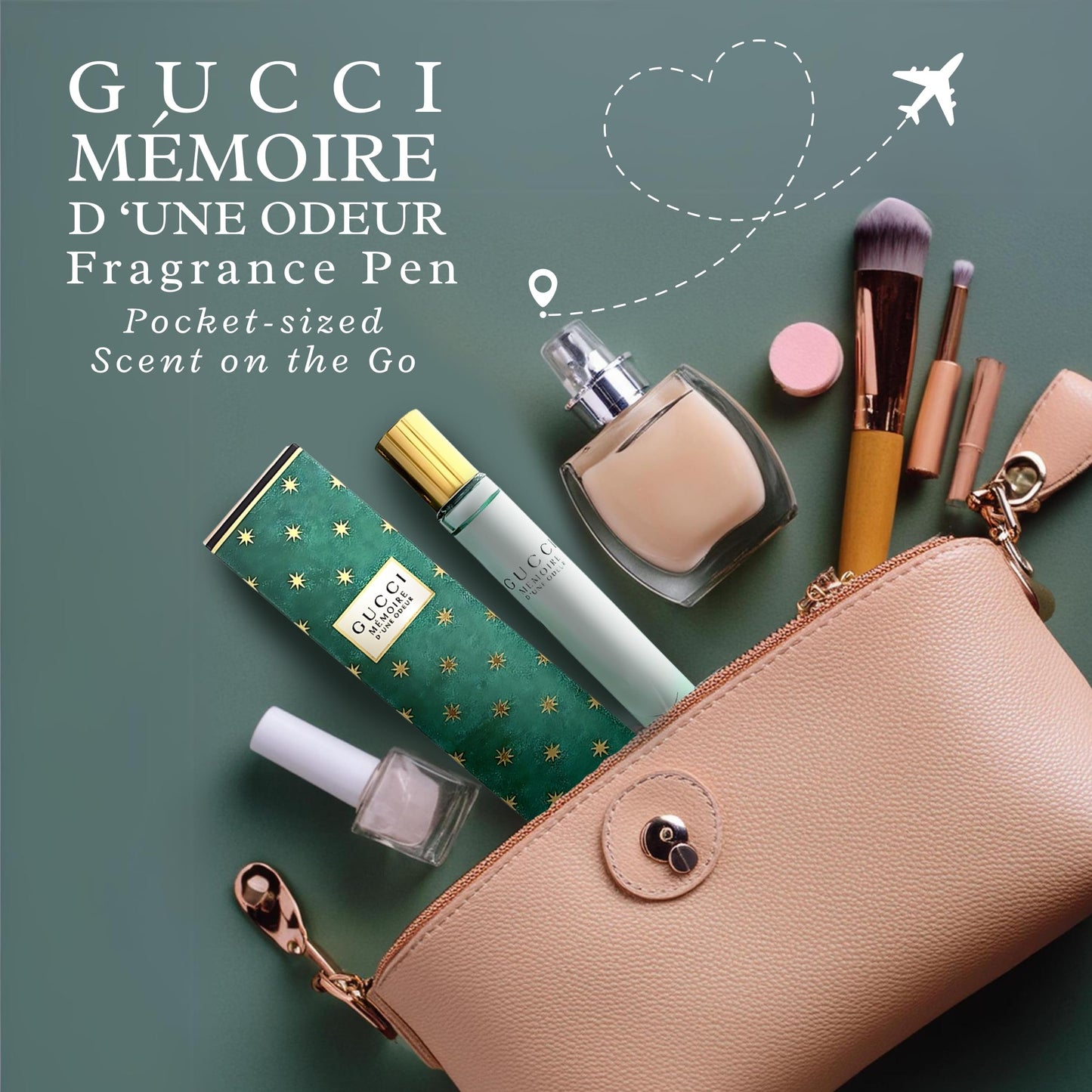 Gucci Memoire D'une Odeur Perfume for Women and Men Mini EDP 0.25 Ounce