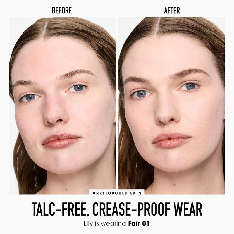 bareMinerals Original Pressed Powder Foundation - Talc-Free, SPF 15, Luminous Finish | Vegan, Buildable Coverage
