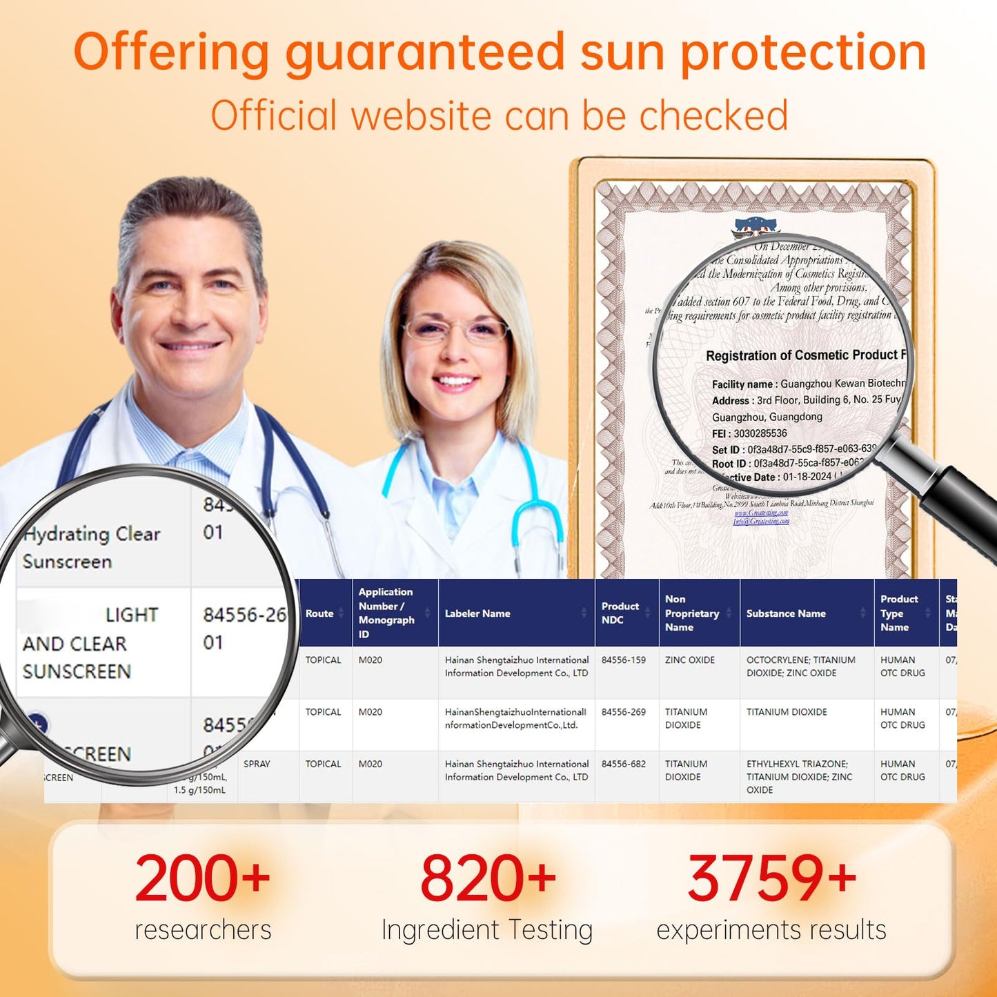 Mineral Sunscreen Spray SPF 50, 360° Mist, Broad-Spectrum UVA/UVB Protection, Lightweight & Non-Greasy, Travel Size Sunscreen Spray for Face & Body, Water & Sweat Resistant，5.07oz/150ml (2 pack)