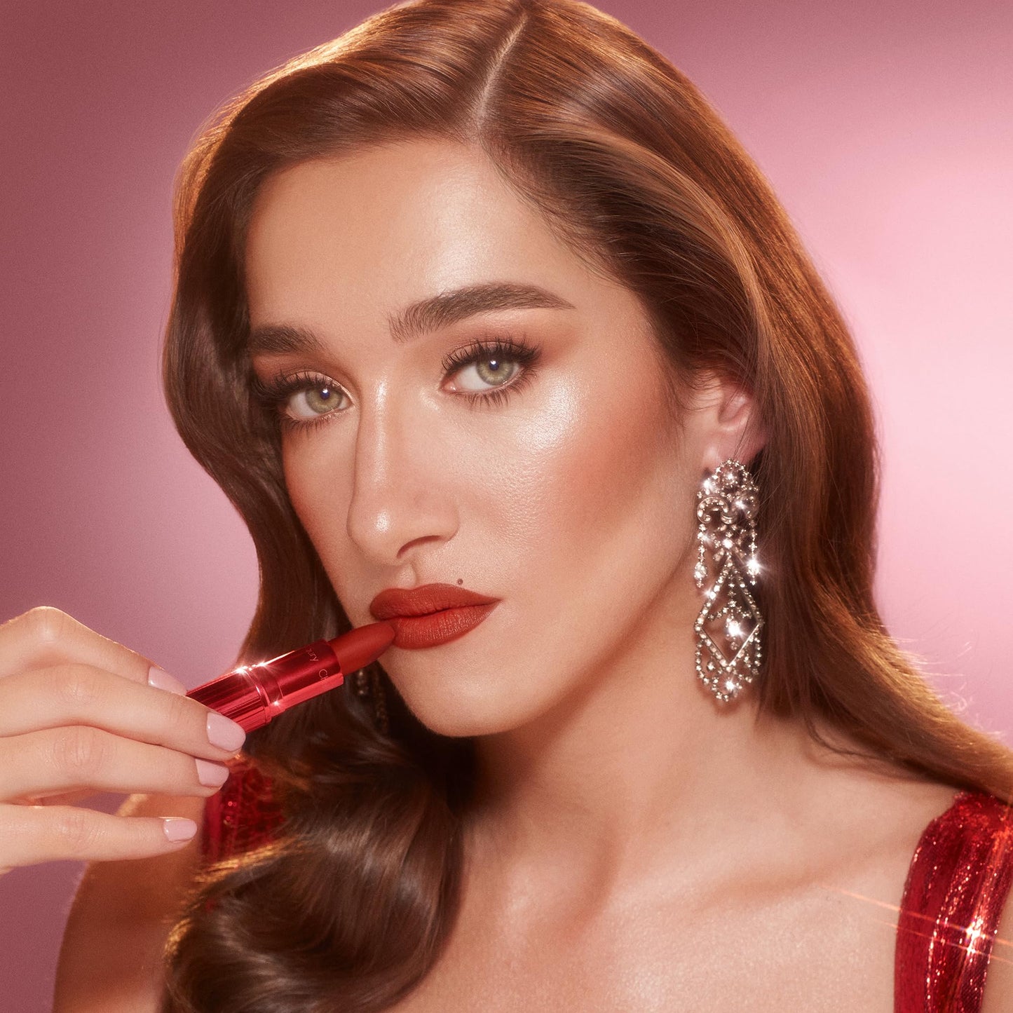 Charlotte Tilbury Matte Revolution Lipstick - Long Lasting, Matte Lipstick with Buildable Color & Lip-Loving Ingredients - Creamy, Easy to Blend Formula - Flame Flame