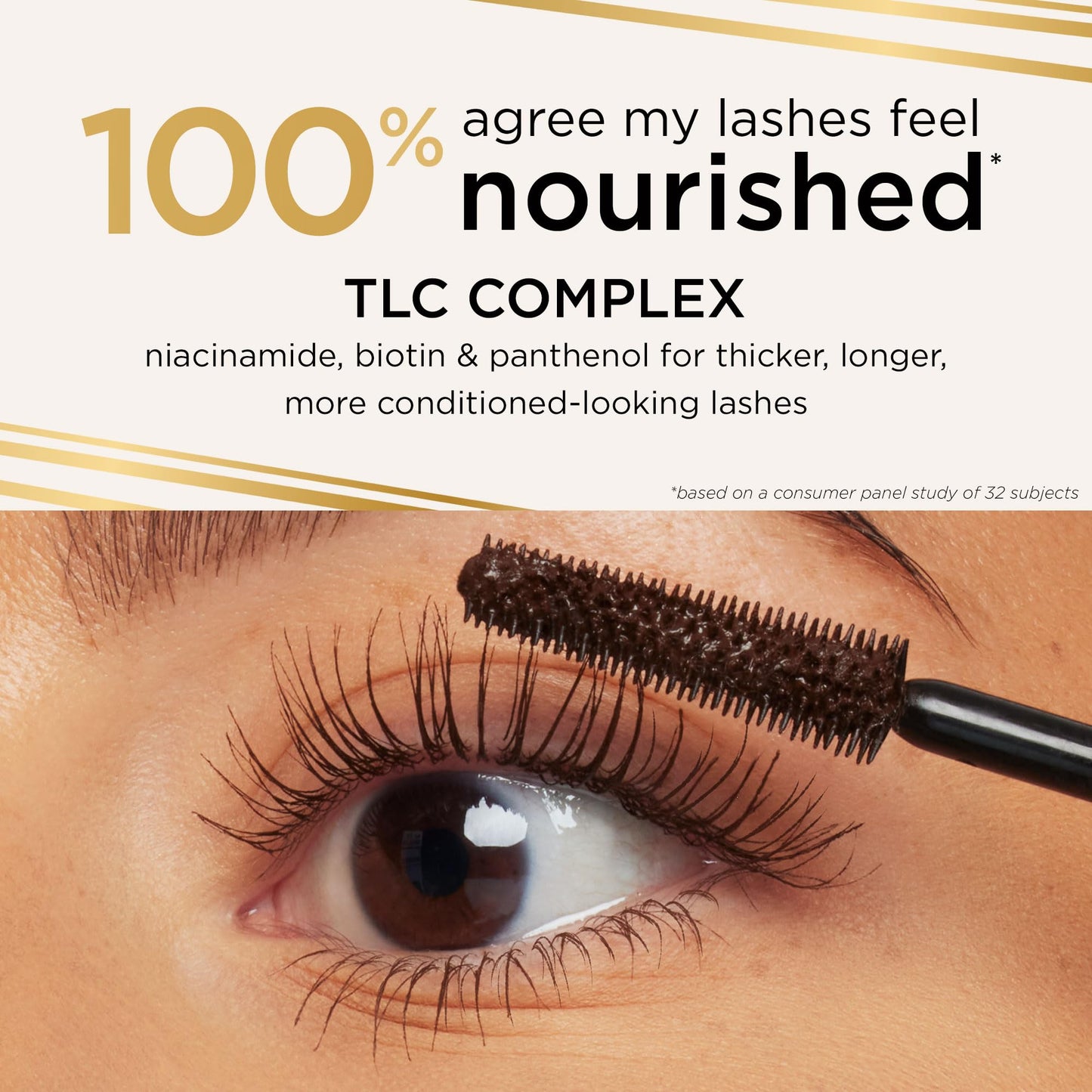 tarte tartelette XL tubing mascara – Lash Extensions in a Tube with Peptide, Extra-Bold Buildable Length & Volume, Smudge-Proof Longwear, Easy-to-Remove, Vegan & Cruelty-Free, full size, brown