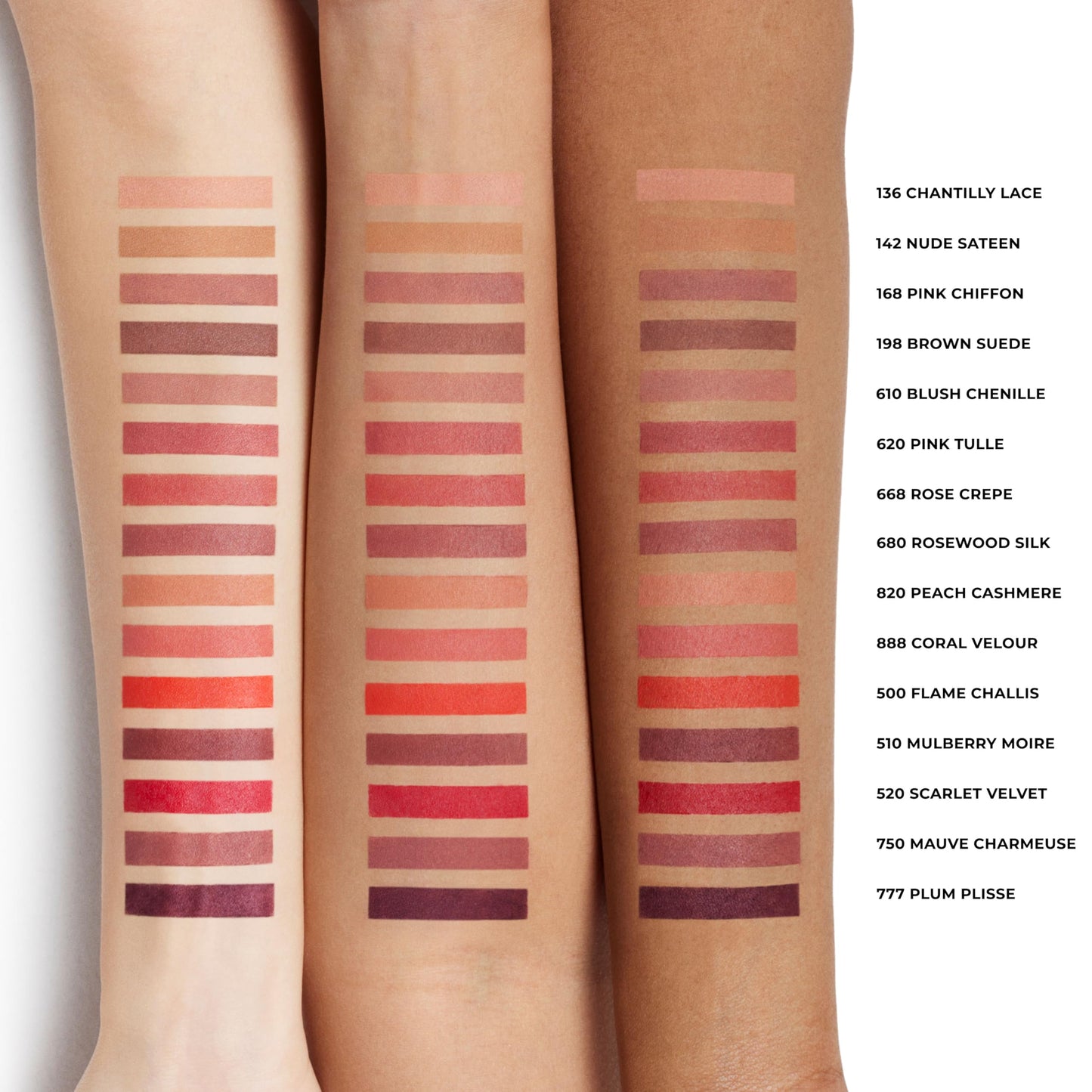 Laura Mercier Caviar Smoothing Matte Lipstick, 16HR Hydration, Long Lasting, High Impact Color, Smudge- & Transfer-Proof, With Hyaluronic Acid + Vitamin E, 520 Scarlet Velvet - Bright medium blue-red