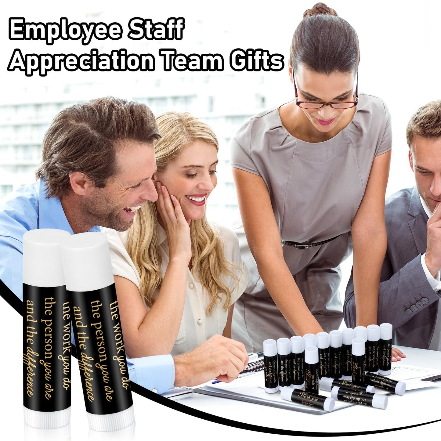 50 Pack Fathers Day Dad Gifts Bulk, Lip Balm Small Bulk Gifts for Men Adults Dad Husband, Party Favors Prizes Moisturizing Lip Gloss for Coworker Employee Staff Men(Be Proud)