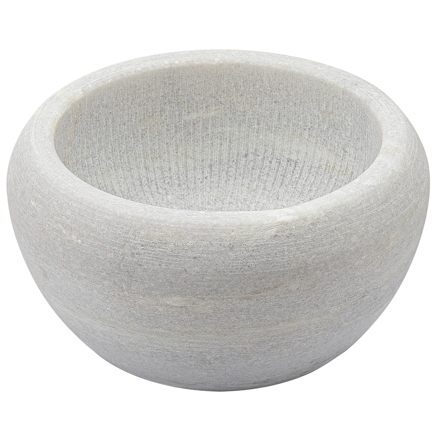 CHARMMAN Shaving Soap & Cream Bowl for Men, Natural White Marble Stone, Heat Preservation, Easier to Whip Up a Fantastic Foam with Interior Micro-ridges, Art of Shave Lather bowl …