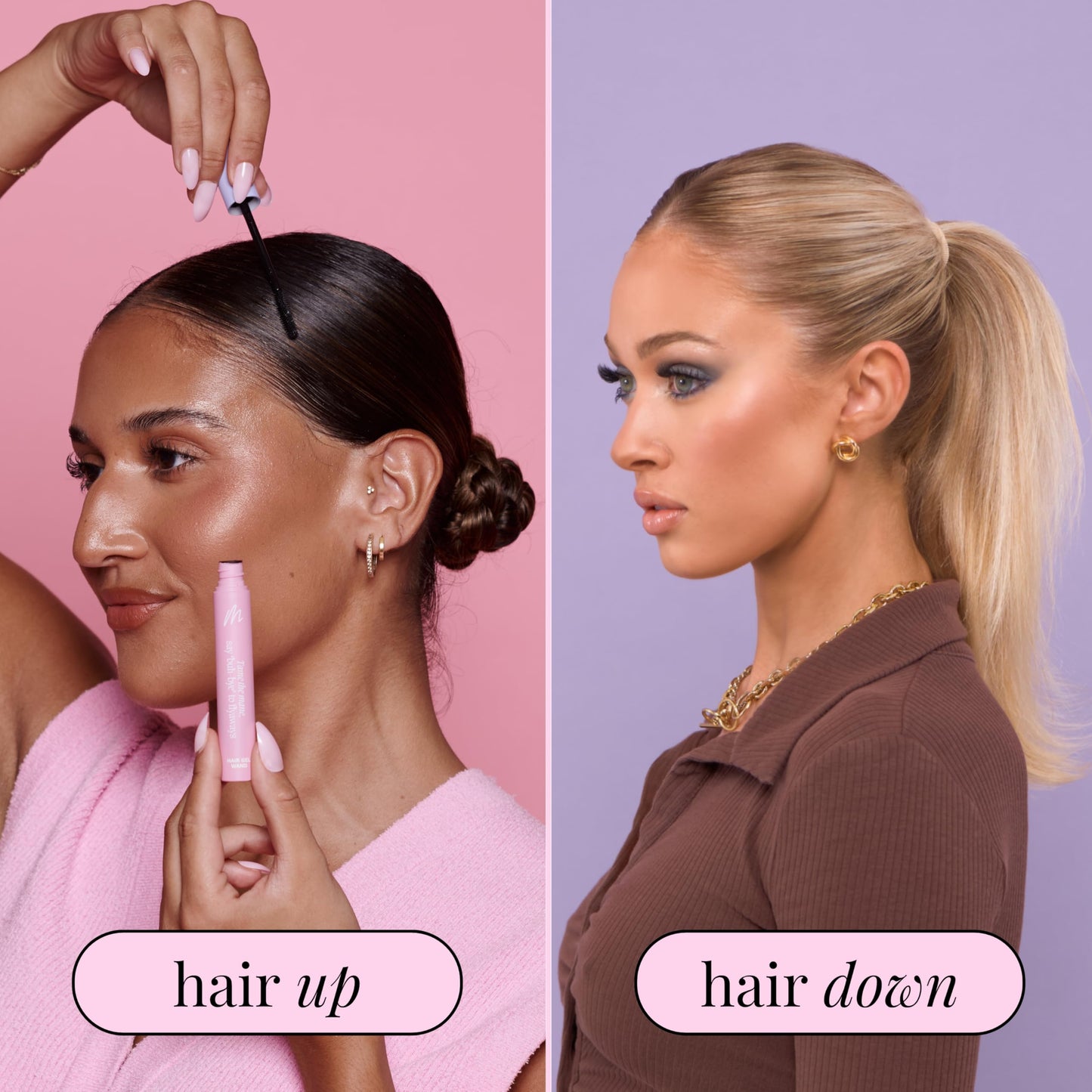 Mermade Hair Gel Wand - Flyaway Taming & Styling Wand for Women, Helps Tame & Smooth Frizz, Slick Stick for Fly Aways & Baby Hairs, Lightweight Formula, Fast Drying, Strong Hold