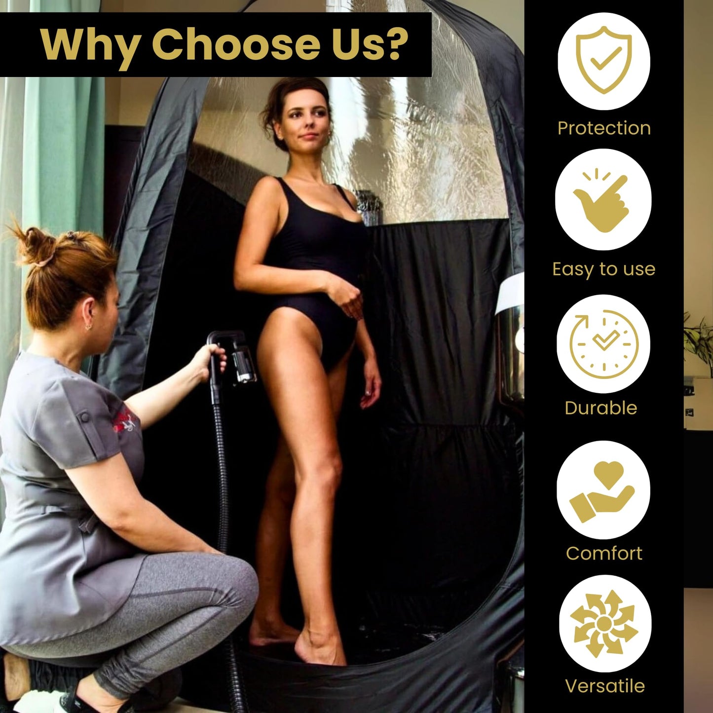 STICKONFEET 150 Pairs Premium Feet Pads for Spray Tanning – Disposable Spray Tan Feet Pads – Hygienic and Easy-to-Use Foot Protectors Designed for Salons and Mobile Spray Tanning Professionals