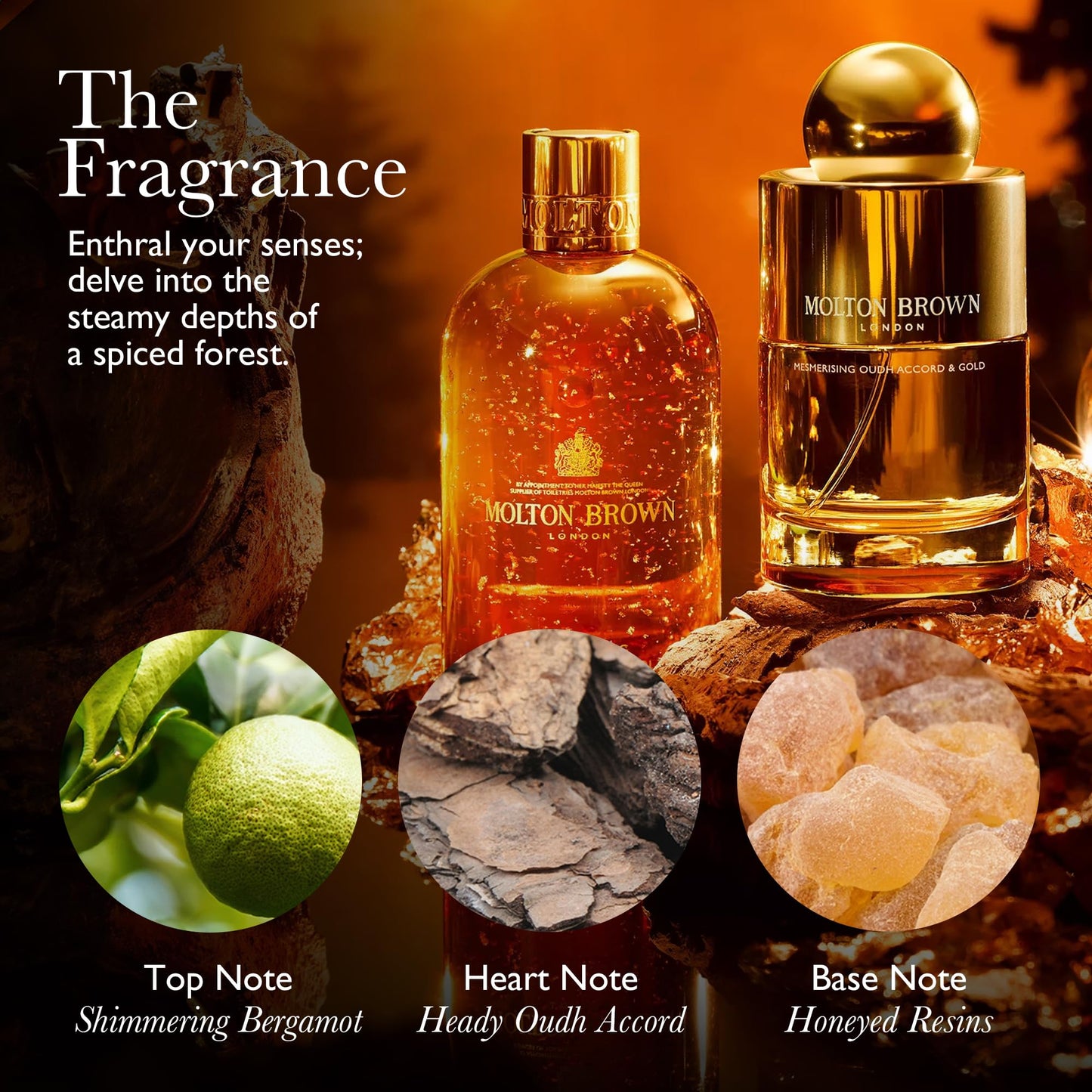 Molton Brown Mesmerising Oudh Accord & Gold Fine Liquid Hand Wash 10 fl. oz.