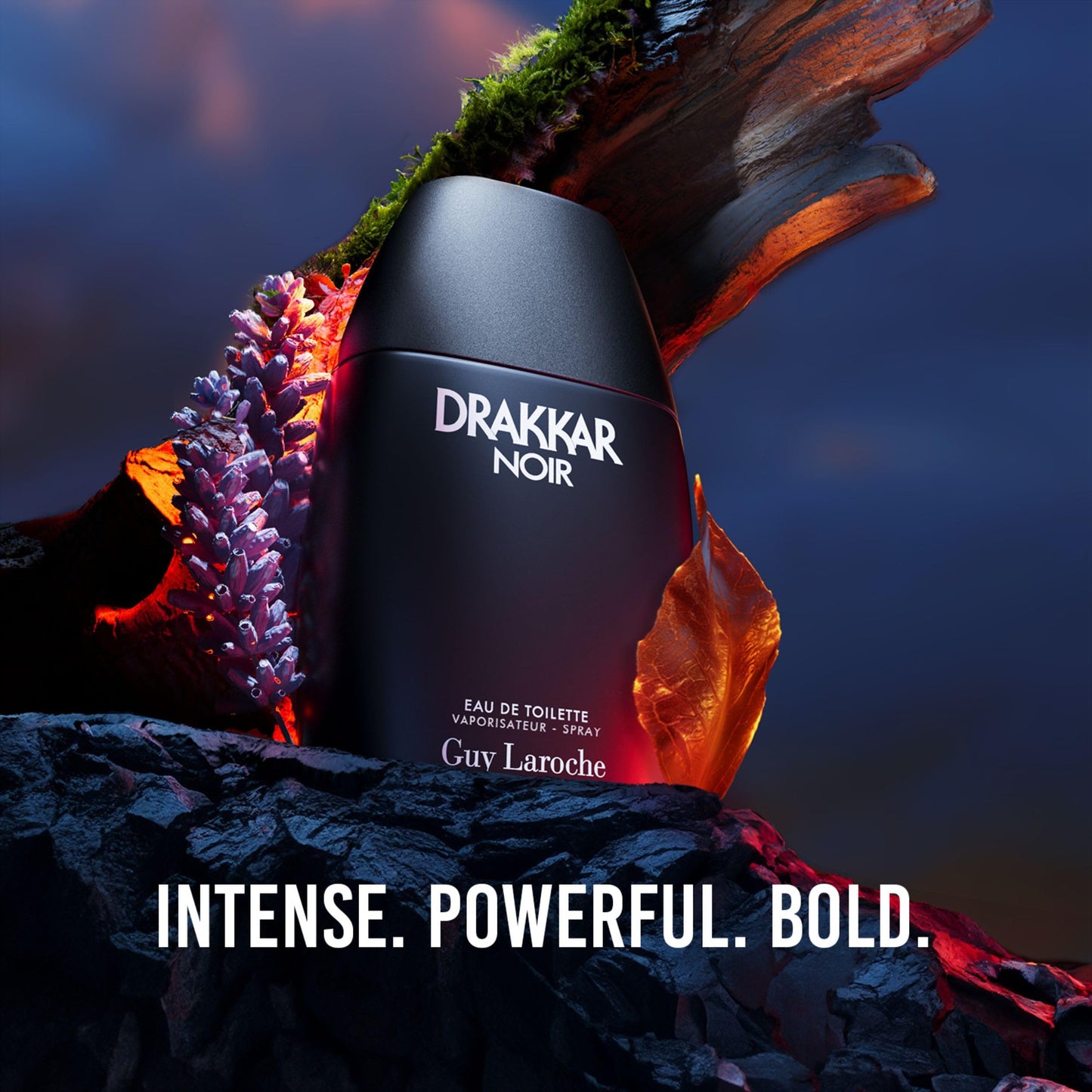 Guy Laroche Drakkar Noir, Iconic Designer Fragrance, Intense & Powerful Eau de Toilette, Fougere Blend & Aromatic Spices, Long Lasting Mens Cologne, Day and Evening Scent, 3.4 Fl. Oz.