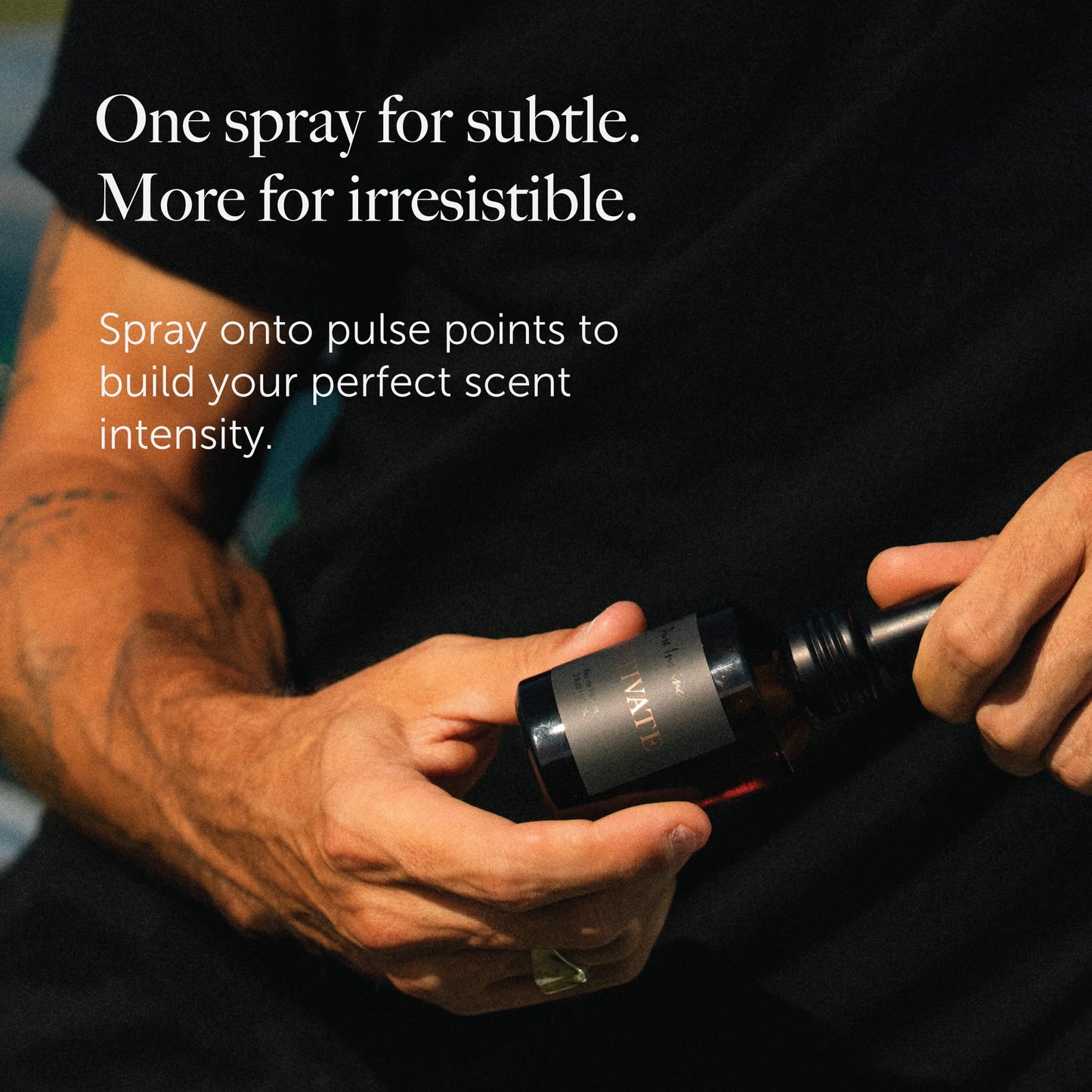 Pure Instinct CAPTIVATE The Original Pheromone Infused Essential Oil Perfume Cologne - Men's Collection - TSA Ready (Spray Bottle 2 Fl. Oz./60mL)