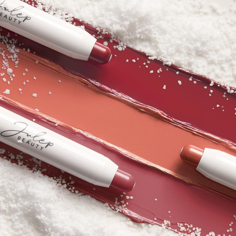 Tinted Lip Balm Trio - Buildable Color in Cherry Wood, Cashmere Nude, Dusty Orchid | Hydrating Vitamin E, Vegan