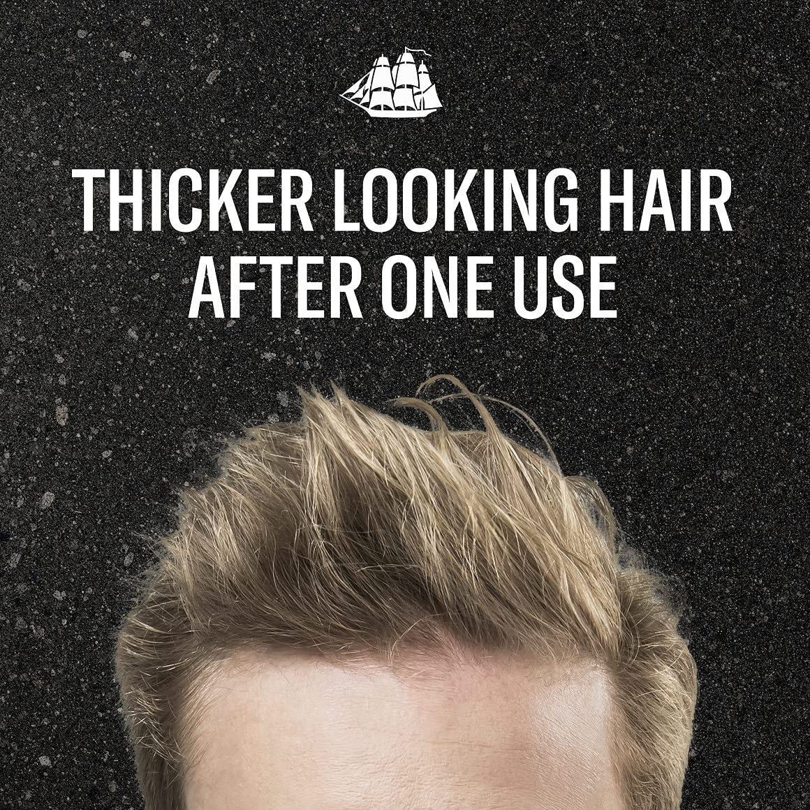 Old Spice Mens Thickening 2-in-1 Shampoo and Conditioner with Biotin and Menthol (17.9 fl oz) & Thickening Styling Pomade Infused with Biotin Bundle (2.22 oz)