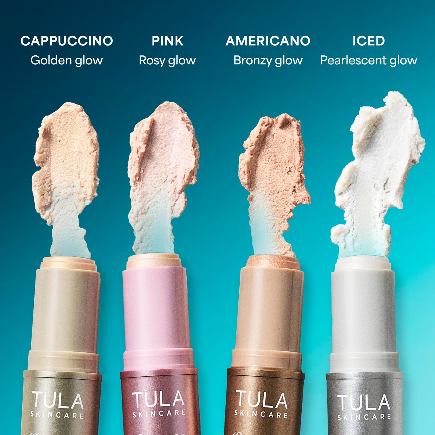 TULA Skin Care Spresso Energizing Eye Balm, Rose Glow - Energizing & Hydrating Caffeine Under Eye Treatment for Dark Circles, Portable and Perfect to Use On-the-go, 0.35 oz.
