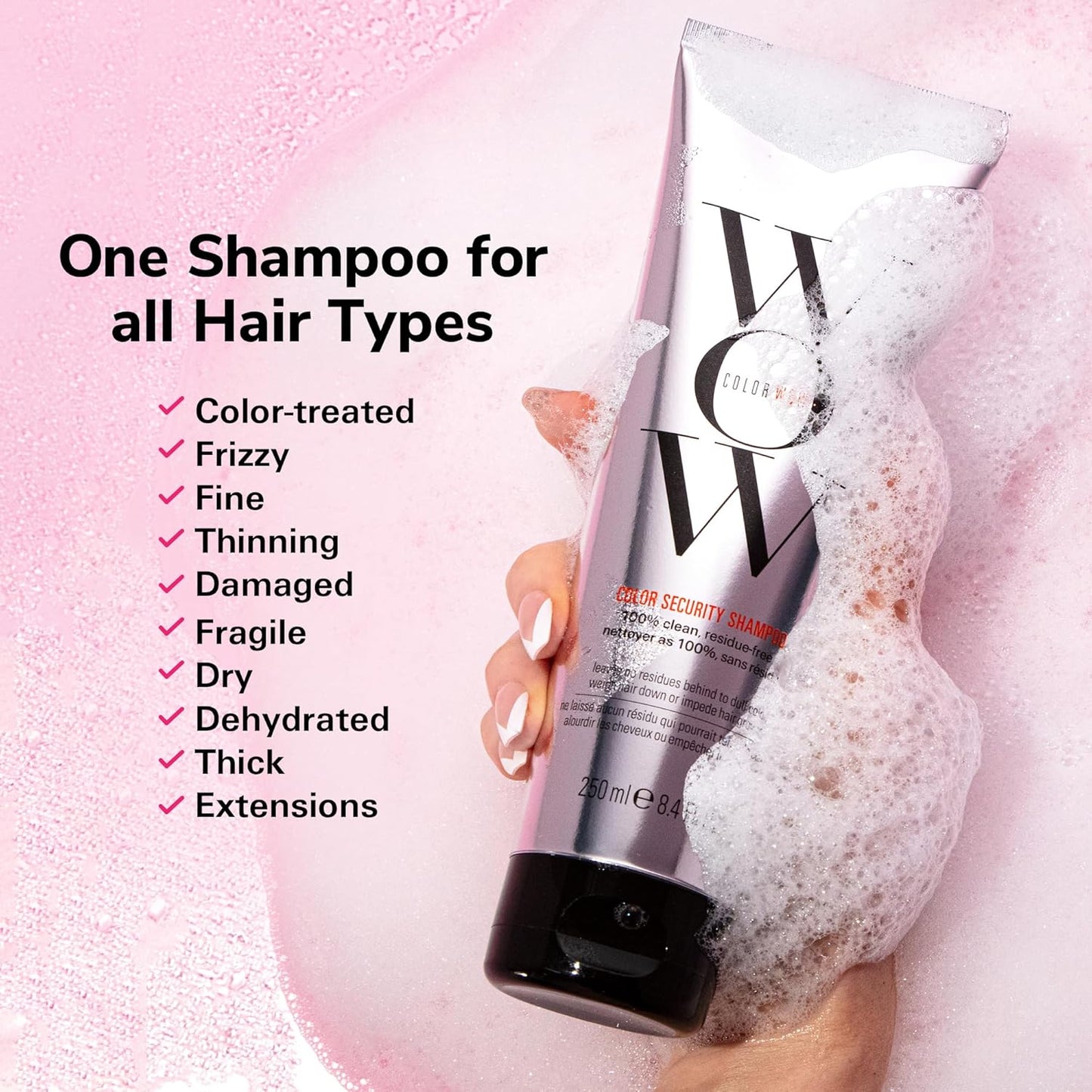 COLOR WOW Dream Clean Duo - Sulfate-Free Shampoo & Conditioner | Super Glossy, Hydrated Hair