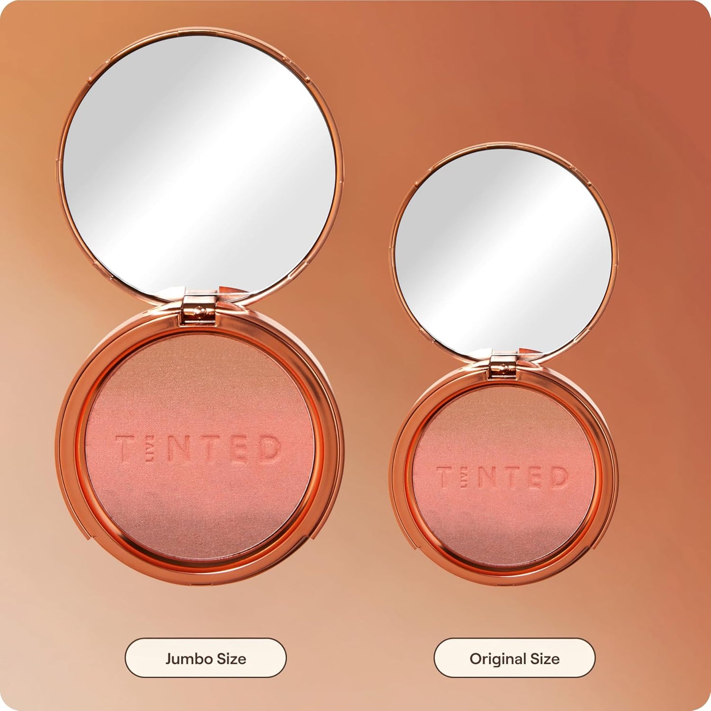 Live Tinted Huebeam Blushing Bronzer - Lightweight, Buildable & Blendable Formula for Sunkissed Skin | Sahara Sunset Color