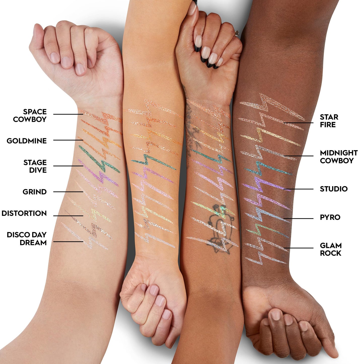 URBAN DECAY Moondust Gold Glitter Liquid Eyeliner (Midnight Cowboy)