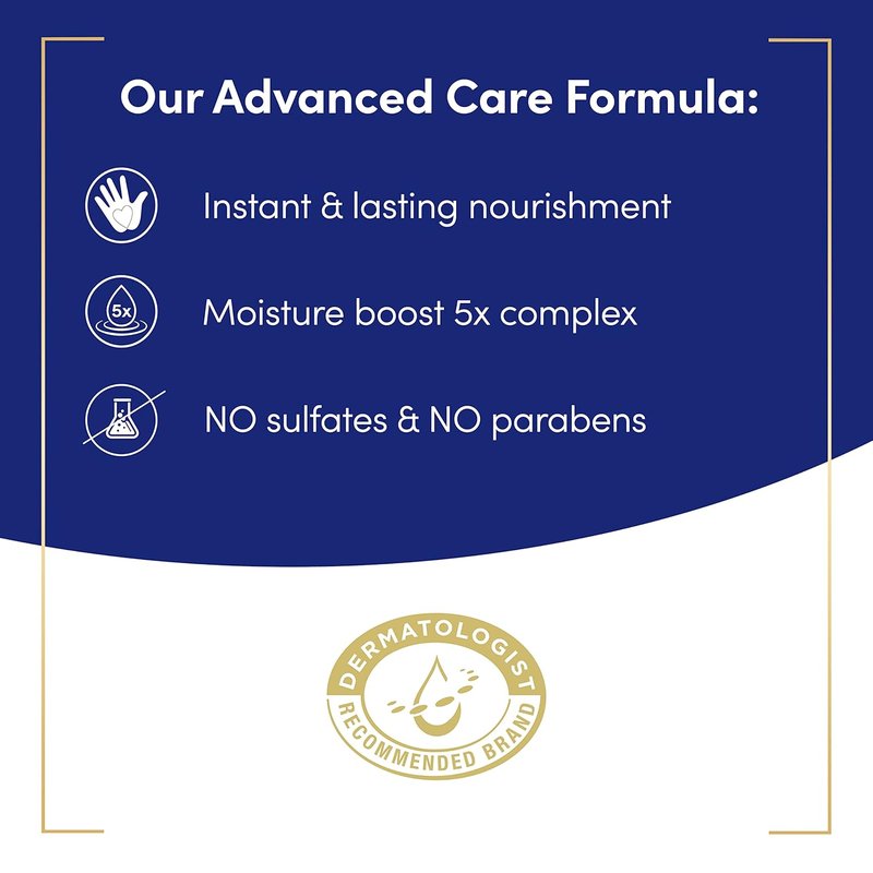 Dove Advanced Care Hand Wash Refill - Deep Moisture Liquid Soap | 34 oz Value Size, Pack of 3 for Dry Skin