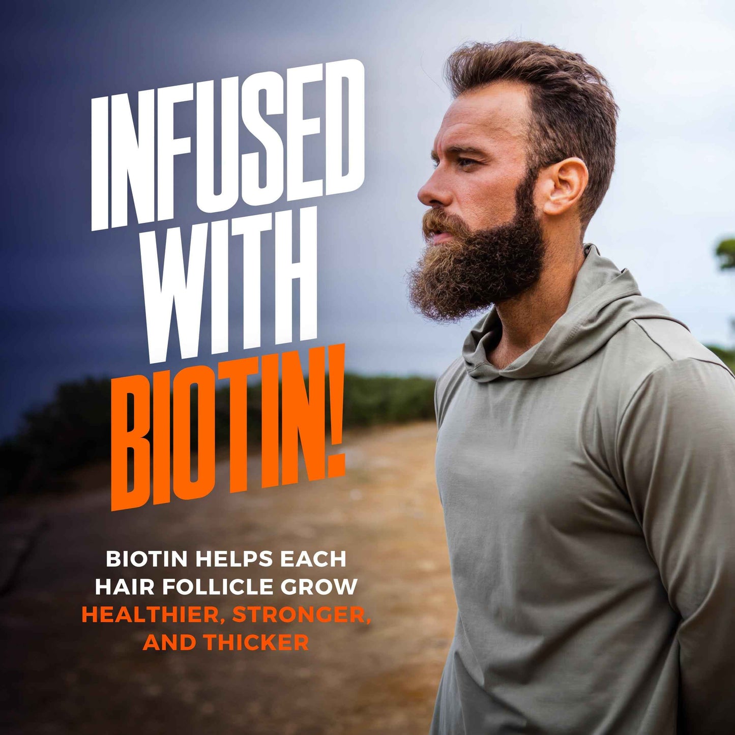 Wild Willies Beard Growth Serum (2-Pack) - Natural Beard Care with Biotin & Caffeine for Healthier, Thicker & Fuller-Looking Mustache - Daily Grooming Routine Nourishes & Hydrates Mens Facial Hair