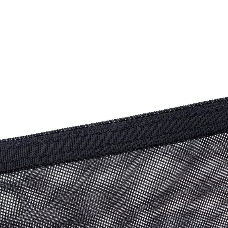 YONBEN Mesh Cosmetic Bag 3 Size Makeup Bag Set Nylon Waterproof Organizing Bags Purse Organizer Pouches Travel Bags with Zipper (10,Large)