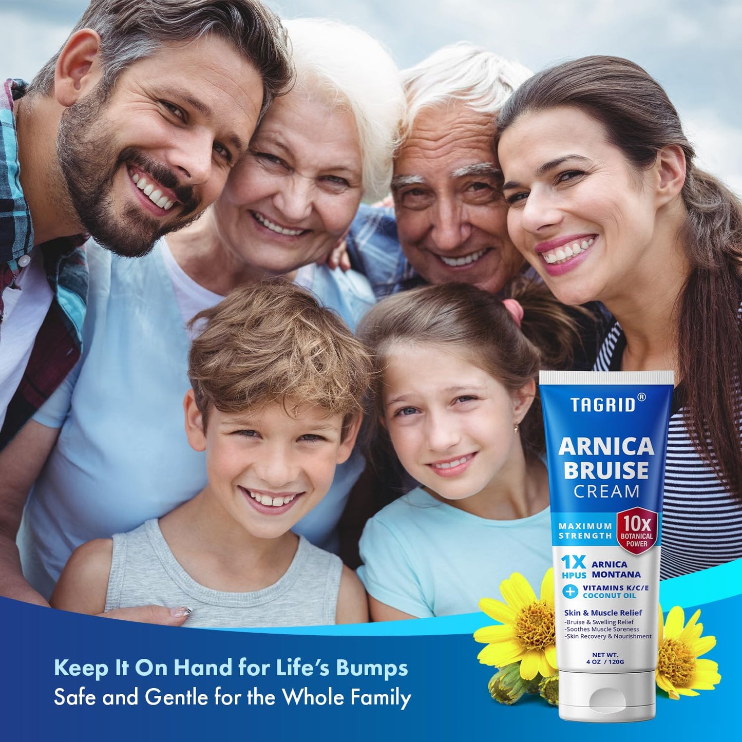 TAGRID Arnica Bruise Cream (3.5 Ounce (Pack of 1))