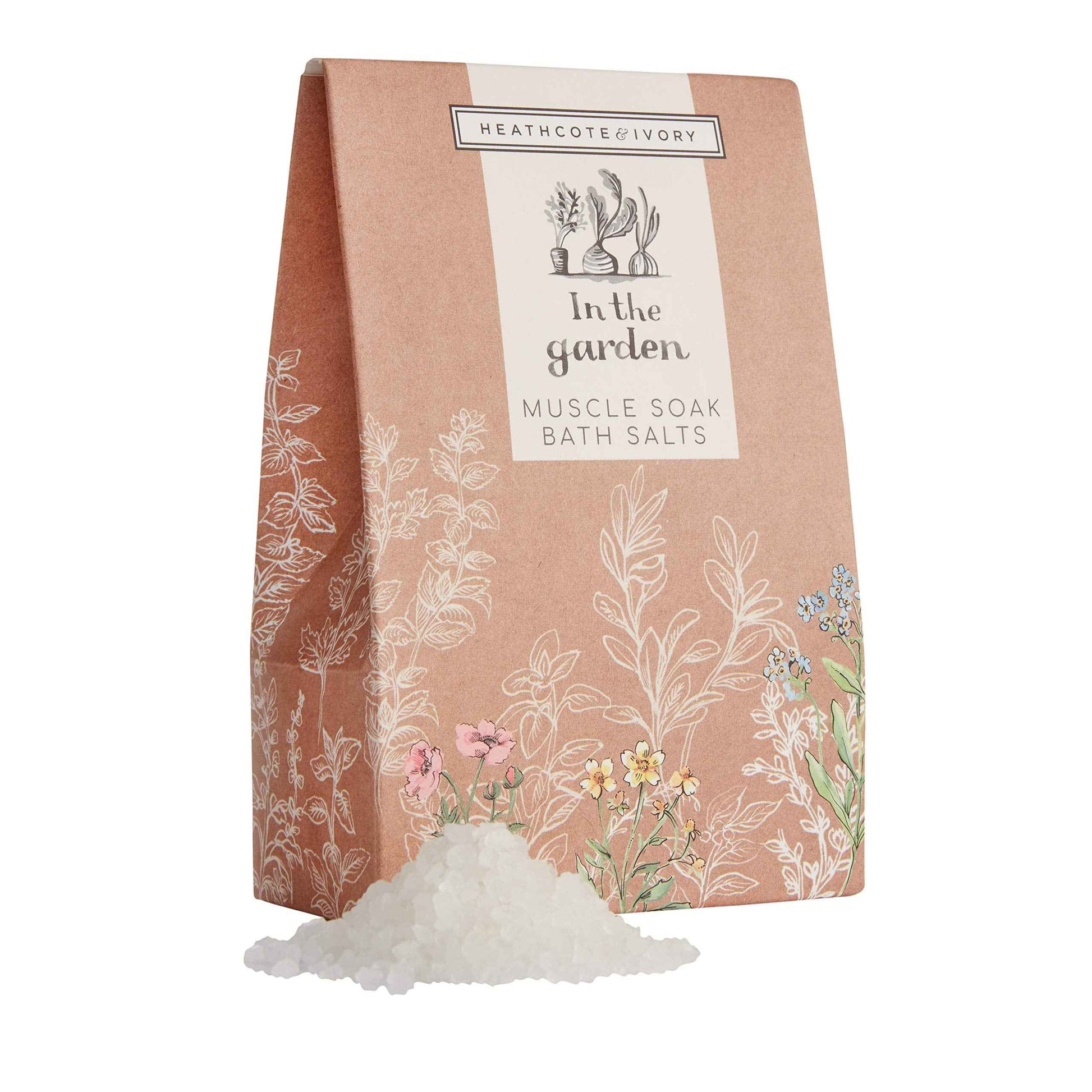 Heathcote & Ivory in The Garden Gardener's Muscle Soak Bath Salts 200 g