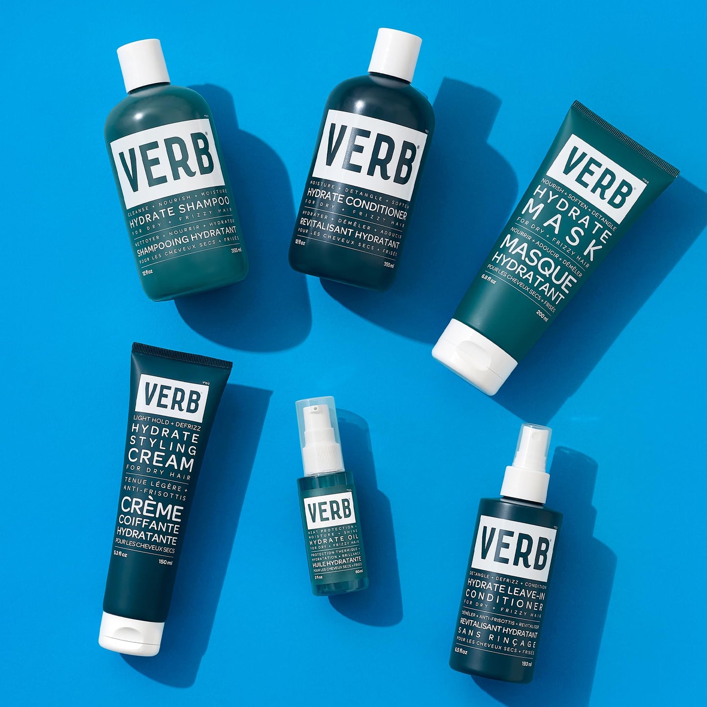 VERB Hydrate Conditioner - Nourish Dry + Frizzy Hair - Smooth + Reduce Frizz - Amber + Warm Jasmine Scent