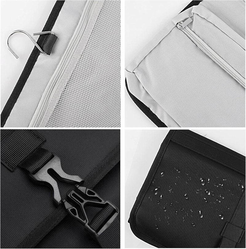 Dyson Airwrap Styler Travel Case - Portable Protective Storage Bag with Hanging Hook | Black