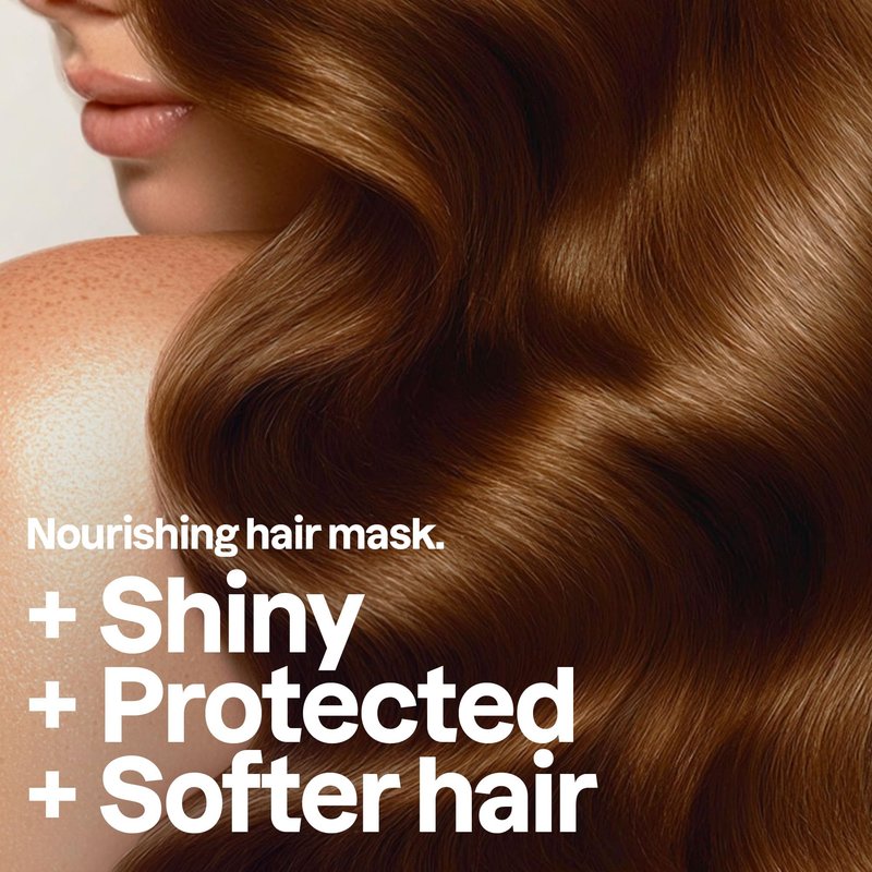 ATTITUDE Repairing Hair Mask, Nourishes and Improves Hair's Appearance, Fabulous Oils Blend, Abyssinian Oil, Argan Oil, Shea Butter, Vegan Hair Care, Pink Argan Scent, 5 Fl Oz