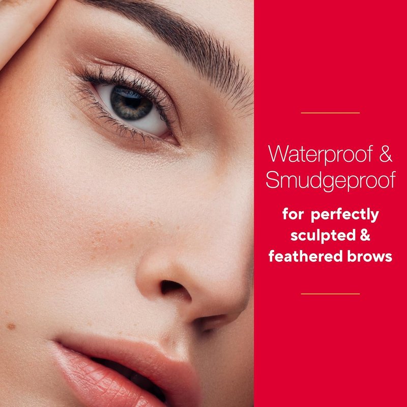 Mirabella Ultra Fine Brow Pencil - Waterproof, Smudgeproof & Blendable Eyebrow Definer | Perfect for Natural Brows