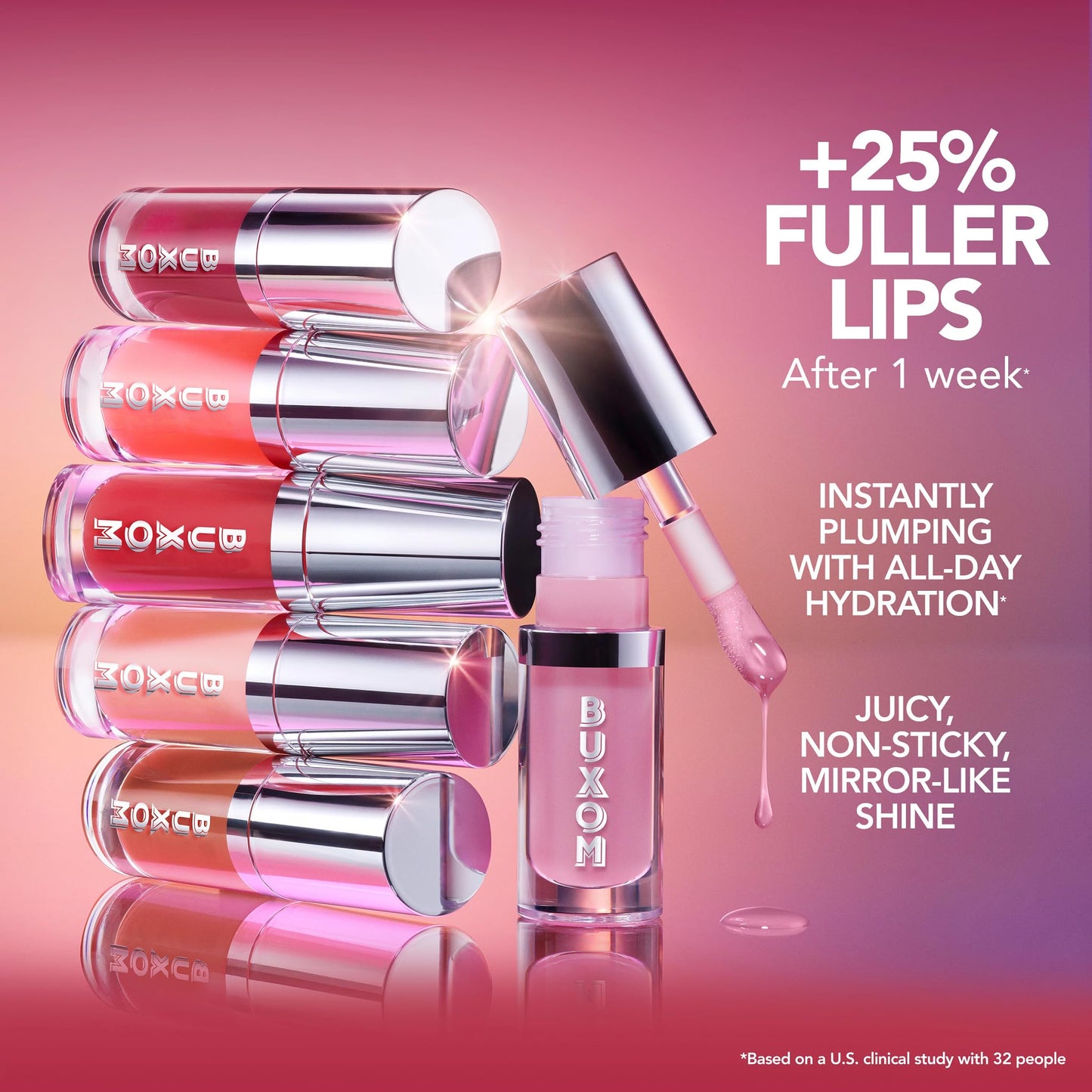 Full-On Glossy Lip Oil, White Russian