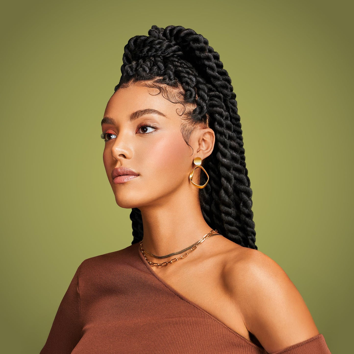 African Pride Olive Miracle 2 in 1 Shampoo & Conditioner, Moisturizing & Detangling for Coily & Curly Hair, with Olive Oil & Flaxseed Oil, 12 oz (Pack of 3)