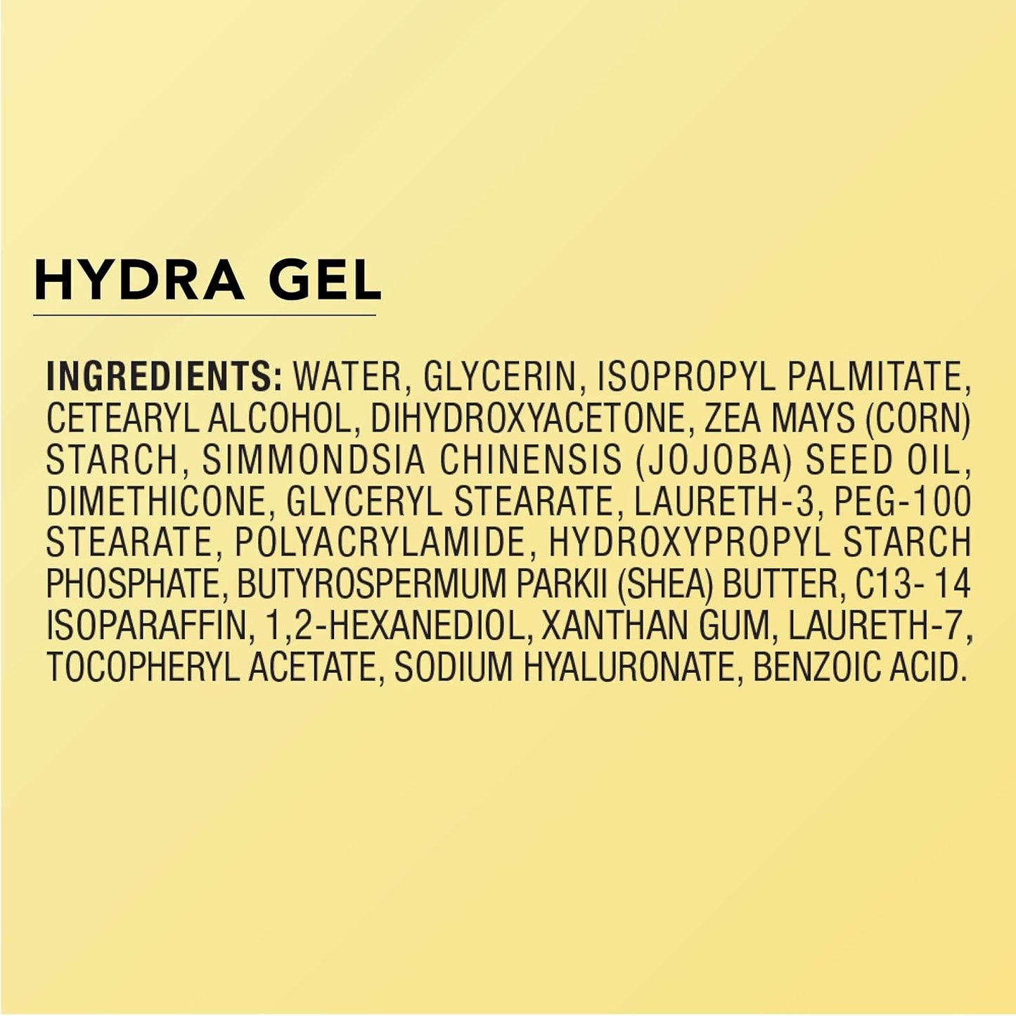 Jergens Natural Glow - Hyaluronic Acid Tanning Lotion | Fragrance-Free Hydrating Gel, 8.3 Fl Oz