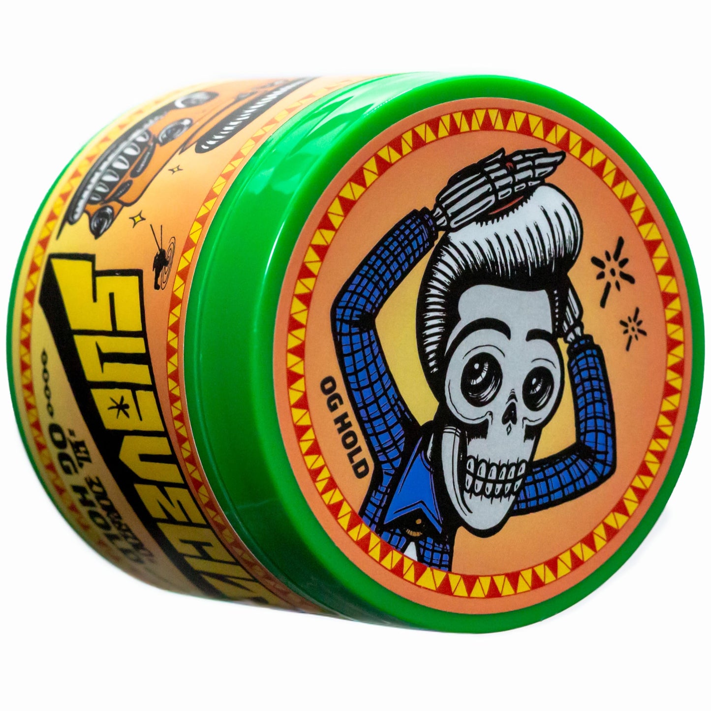 Suavecito Pomade Spring Edition Original Hold For Men 4 oz, 1 Pack - Medium Shine Water Based Wax Like Flake Free Hair Gel - Easy To Wash Out - All Day Hold For All Hairstyles - El Dorado scent