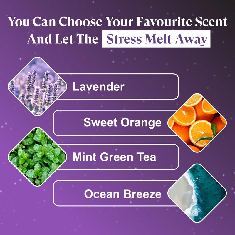 GlowlyLite Aromatherapy Shower Steamers | 20-Pack Essential Oil Shower Bombs Aromatherapy for Relaxation, Stress Relief | Shower Melts for Bath, Gifts for Mom, Stocking Stuffers & Christmas (Purple)